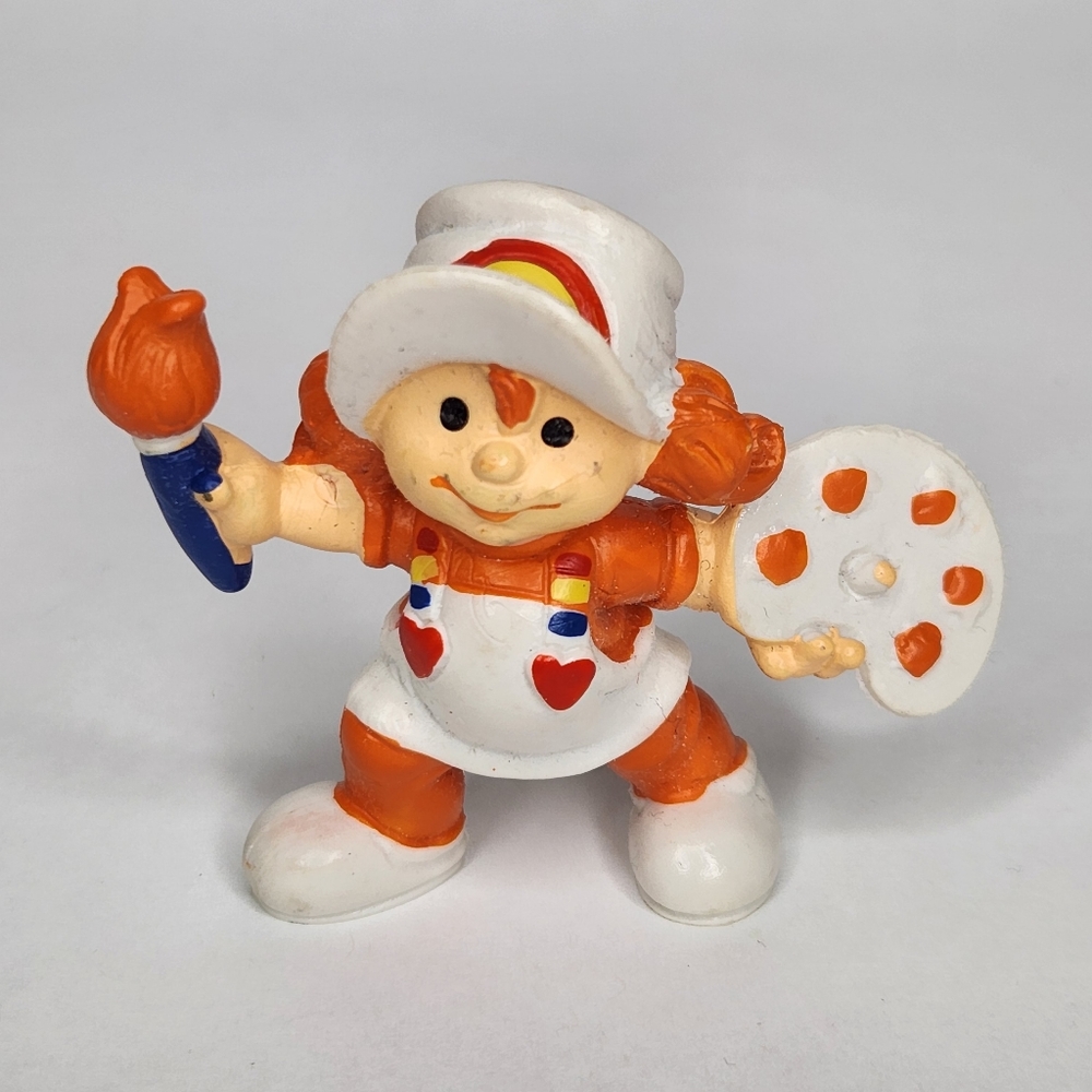 Vintage Rainbow Kids PVC Figure 1980 Wallace Berrie